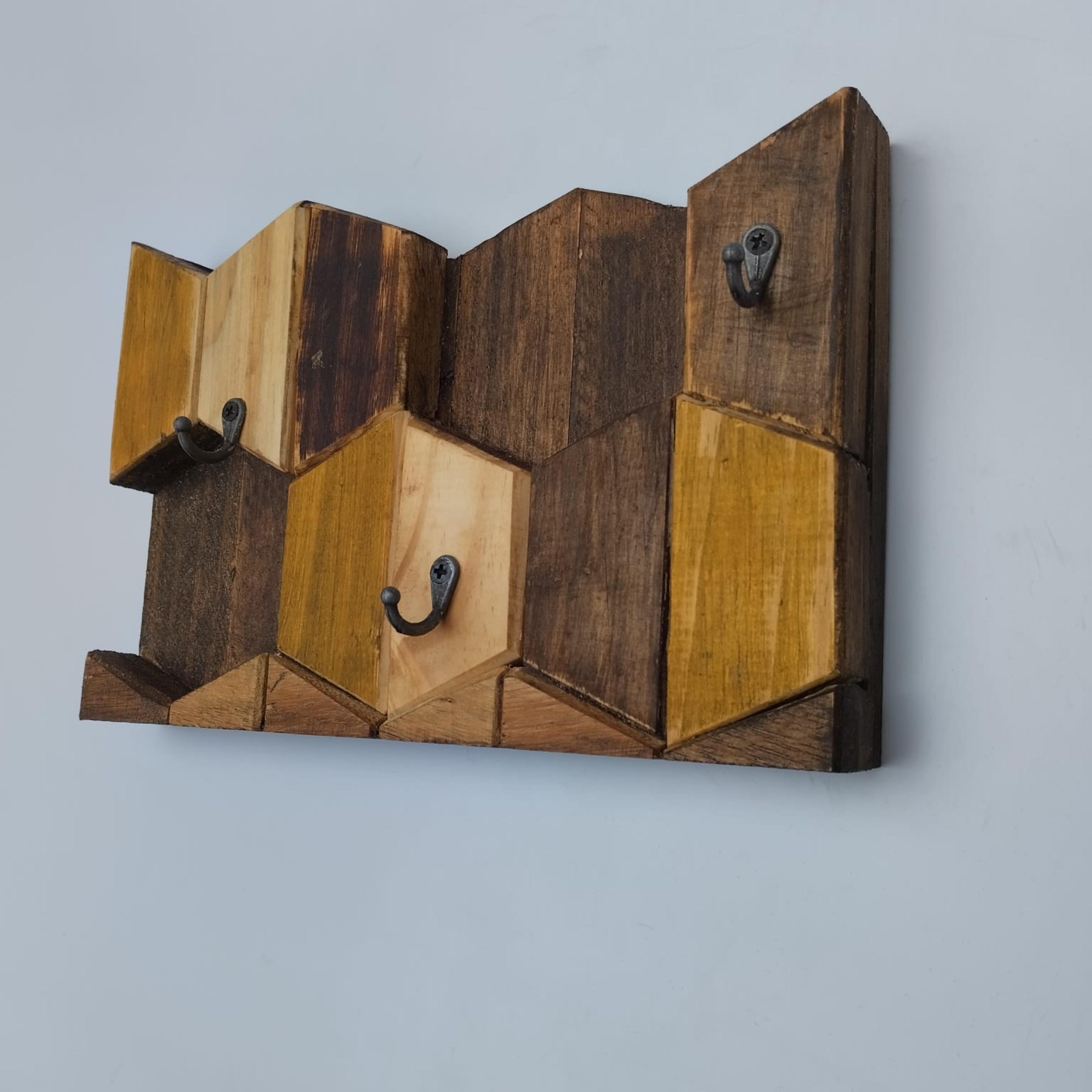 Kit bandeja + cabideiro multiuso