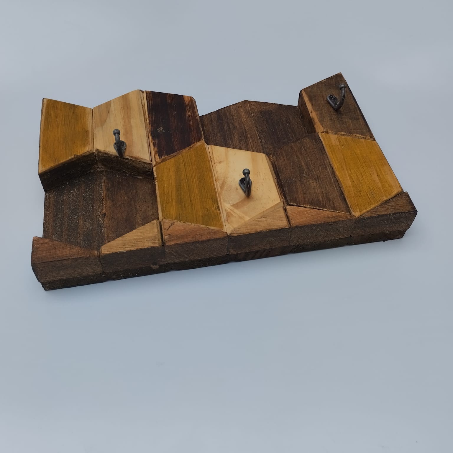 Kit bandeja + cabideiro multiuso