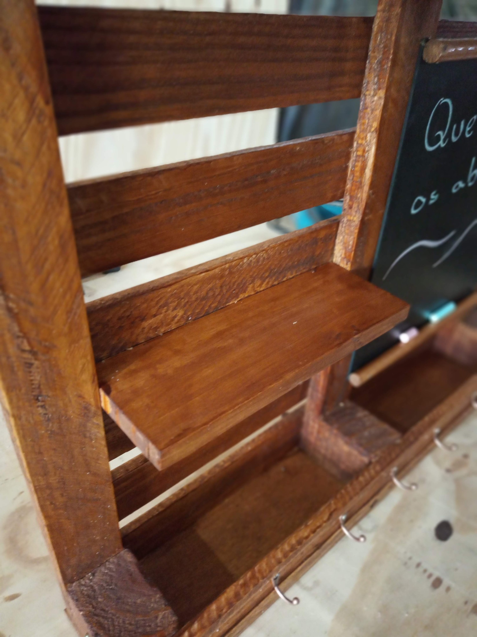 Organizador multiuso de parede