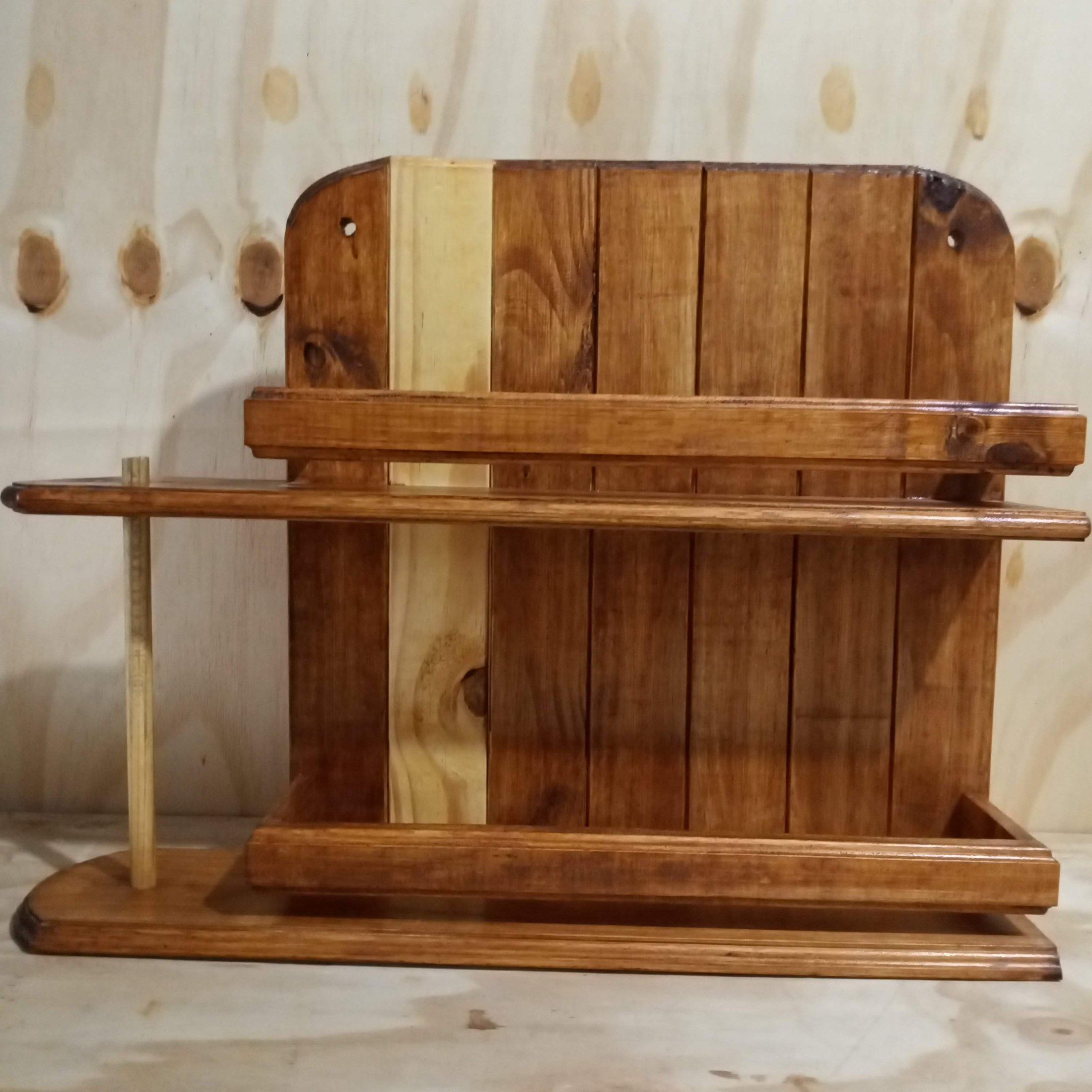 Porta-temperos em pinus