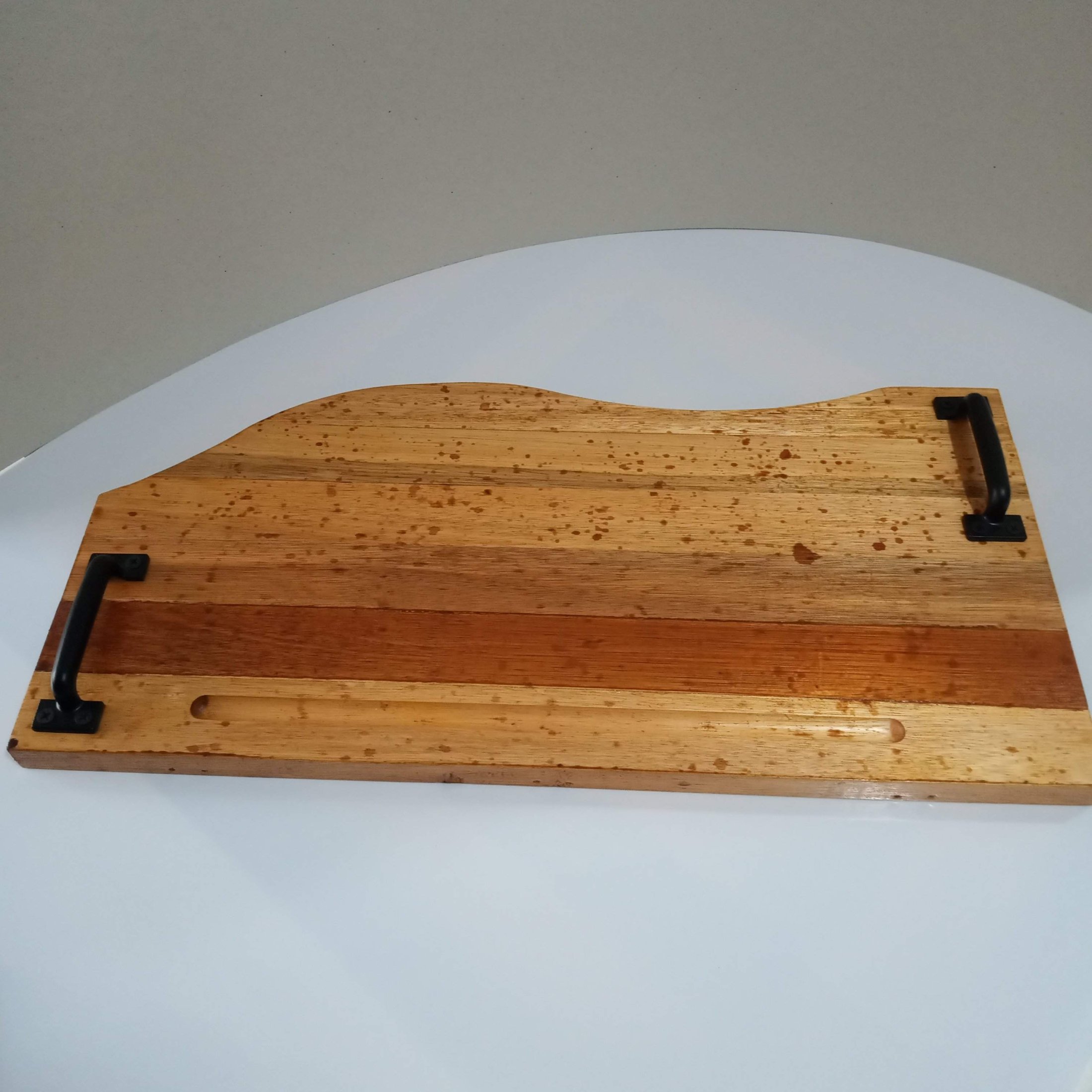 Bandeja em madeira de eucalipto