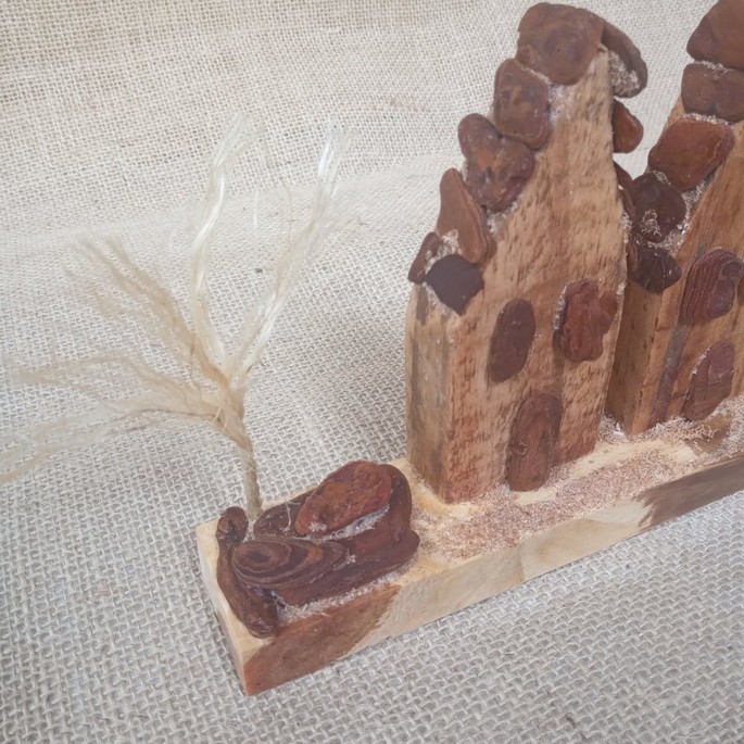 Trio de casinhas para decoração