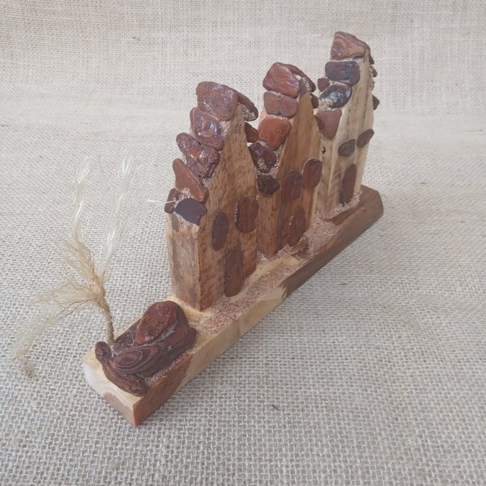 Trio de casinhas para decoração