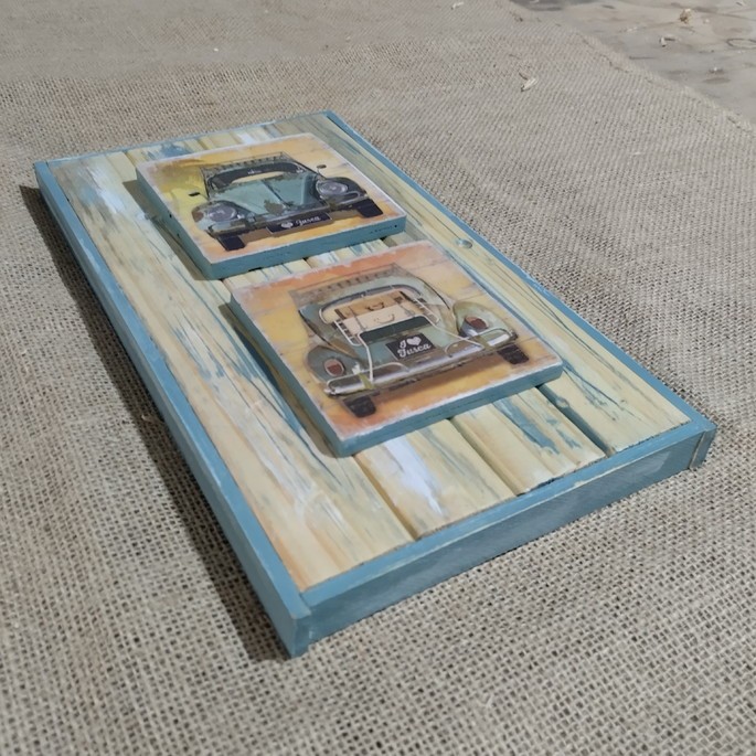 Quadro decorativo Fusca