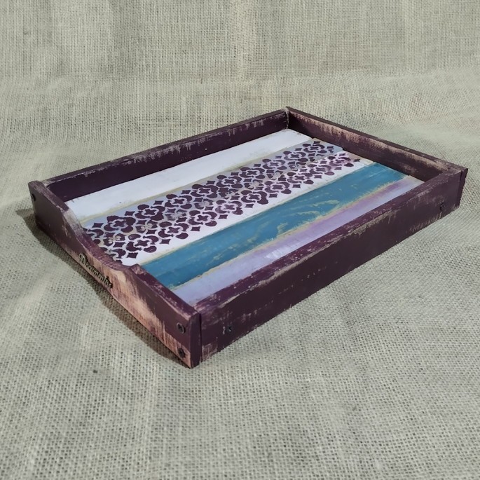 Escaninho rústico para documentos