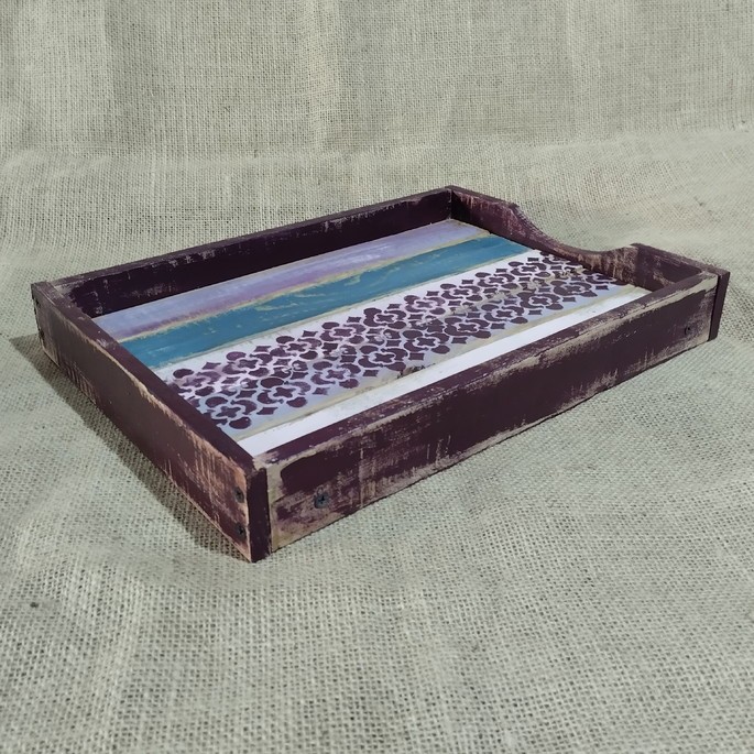 Escaninho rústico para documentos