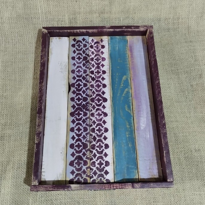 Escaninho rústico para documentos