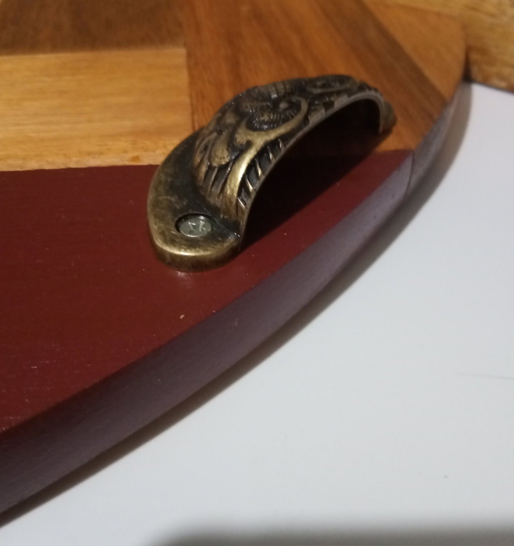 Bandeja grande em eucalipto