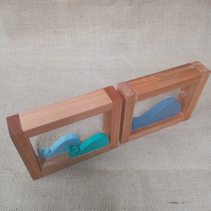 Par de quadrinhos - Mamãe baleia