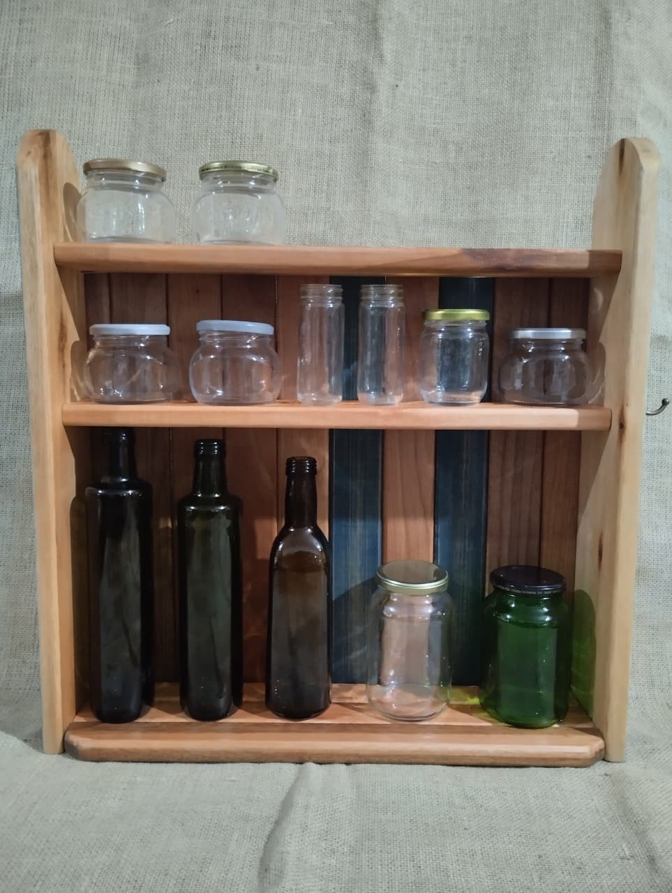 Porta-temperos (eucalipto e pinus)